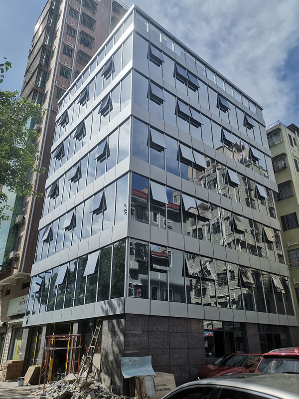 自建房改造玻璃幕墻 自建房改造玻璃幕墻